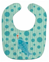 Carolines Treasures BB6756BIB Polkadot Fish Baby Bib
