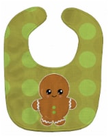 Carolines Treasures BB6816BIB Christmas Gingerbread Man Baby Bib