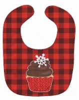 Carolines Treasures BB6817BIB Christmas Cupcake Baby Bib