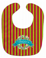Carolines Treasures BB6975BIB Christmas Wreath Believe Baby Bib