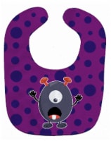 Carolines Treasures BB7002BIB Little Monster Grape Gordo Baby Bib