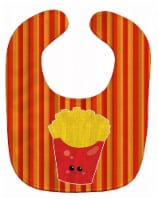 Carolines Treasures BB7050BIB French Fries Face Baby Bib