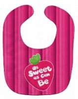Carolines Treasures BB7106BIB Stawberry As Sweet as Can Be Baby Bib