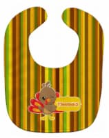 Carolines Treasures BB7116BIB Thanksgiving Turkey Thanks Baby Bib