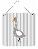 Carolines Treasures  BB6749DS66 Grey Goose Wall or Door Hanging Prints