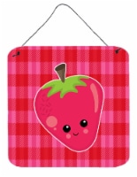 Carolines Treasures  BB6989DS66 Strawberry Face Wall or Door Hanging Prints