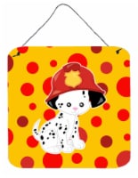 Carolines Treasures  BB6999DS66 Fireman Dalmatian Puppy Wall or Door Hanging Pri