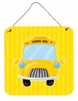 Carolines Treasures  BB7019DS66 School Bus Wall or Door Hanging Prints