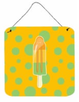 Carolines Treasures  BB7064DS66 Ice Pop Popcicle Orange Green Wall or Door Hangi