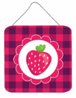 Carolines Treasures  BB7105DS66 Stawberry Wall or Door Hanging Prints