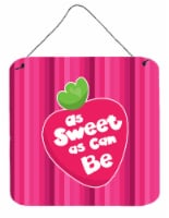 Carolines Treasures  BB7106DS66 Stawberry As Sweet as Can Be Wall or Door Hangin