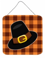 Carolines Treasures  BB7112DS66 Thanksgiving Pilgrim Hat Wall or Door Hanging Pr