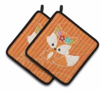 Carolines Treasures  BB6794PTHD Fox Pair of Pot Holders