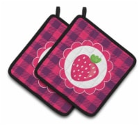 Carolines Treasures BB7105PTHD Stawberry Pair of Pot Holders