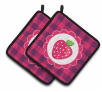 Carolines Treasures  BB7105PTHD Stawberry Pair of Pot Holders
