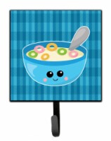 Carolines Treasures BB6845SH4 Blue Bowl of Cereal Leash or Key Holder