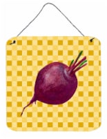 Carolines Treasures BB7185DS66 Beet Root on Basketweave Wall or Door Hanging Pr