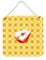 Carolines Treasures BB7219DS66 Sliced Apple on Basketweave Wall or Door Hanging