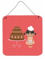 Valentine's Cake Baker African American Wall or Door Hanging Prints