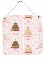 Carolines Treasures  BB7311DS66 Decorated Cakes Wall or Door Hanging Prints