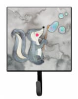 Carolines Treasures BB7352SH4 Skunk & Bubbles Watercolor Leash or Key Holder