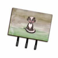 Carolines Treasures BB7440TH68 Badger Watercolor Leash or Key Holder