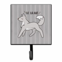 Carolines Treasures BB7472SH4 Nursery Be Brave Wolf Leash or Key Holder
