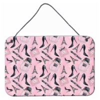 Watercolor Fashion Diva Shoes and accessories Wall or Door Hanging Prints