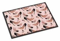 Carolines Treasures BB7504JMAT Watercolor Fashion Diva Shoes Doormat 24x36