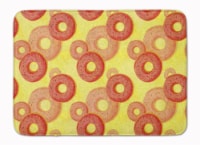 Carolines Treasures  BB7561RUG Watercolor Just Donuts Machine Washable Memory Fo