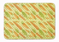 Carolines Treasures  BB7571RUG Watercolor Carrots Machine Washable Memory Foam M
