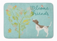 Carolines Treasures BB7593RUG Welcome Friends Gun Dog Machine Washable Memory F