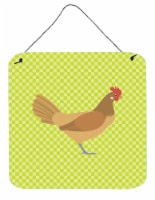 Carolines Treasures  BB7658DS66 Frisian Friesian Chicken Green Wall or Door Hang