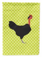 Carolines Treasures BB7665GF Naked Neck Chicken Green Flag Garden Size