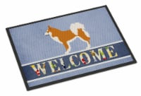 Carolines Treasures BB8340JMAT Icelandic Sheepdog Doormat 24x36, Blue