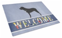 Carolines Treasures BB8328LCB Broholmer Danish Mastiff Glass Cutting Board Larg