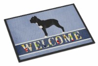 Carolines Treasures  BB8345MAT Cane Corso Welcome Indoor or Outdoor Mat 18x27, B