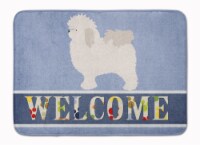 Carolines Treasures  BB8309RUG Bolognese Welcome Machine Washable Memory Foam Ma