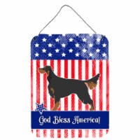 Carolines Treasures BB8355DS1216 Gordon Setter American Wall or Door Hanging Pr