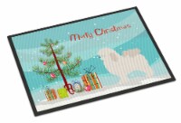 Carolines Treasures BB8471JMAT Bolognese Christmas Doormat 24x36