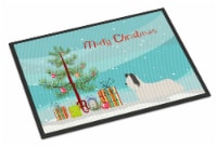 Carolines Treasures BB8440MAT Skye Terrier Christmas Doormat 18x27