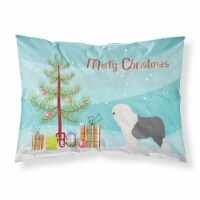 Old English Sheepdog Bobtail , , Christmas Tree