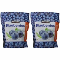 Kirkland Signature Whole Dried Blueberries: 2 Bags of 20 Oz (1 Bag is 1LB 4 OZ)