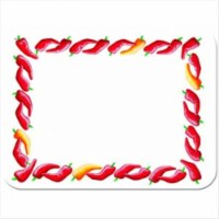 McGowan TT90032 Tuftop Chili Peppers Cutting Board- Medium