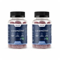 Sugar Free Natural Energy L Carnitine Gummy - Pre Workout, Recovery - 2 Pack