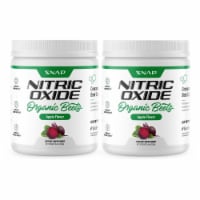 Snap Organic Apple Beet Root Powder Nitric Oxide Beets Flavored - 2 Pack