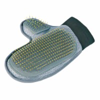 Pet Coat Care Glove with Wire Bristles