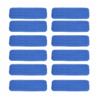 MicroFiber Swivel Mop Pad Refill, 12 pack