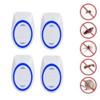 TV Time Direct Ultrasonic Pest Repeller for Home or Office - 4 Pack