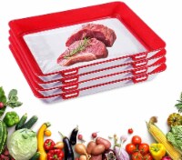 TV Time Direct Creative Tray -Food Plastic Preservation Storage Container - Set of 2